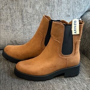 Old Navy Women's Brown Ankle Booties